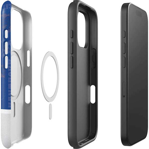 University of Kentucky Jersey Split iPhone 16 Pro Max Magsafe Impact Case