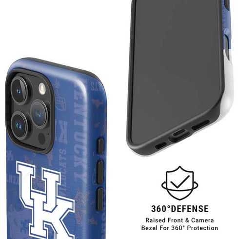 University of Kentucky Jersey Split iPhone 16 Pro Max Magsafe Impact Case