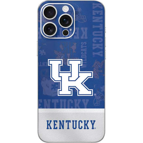 University of Kentucky Jersey Split iPhone 16 Pro Max Skin