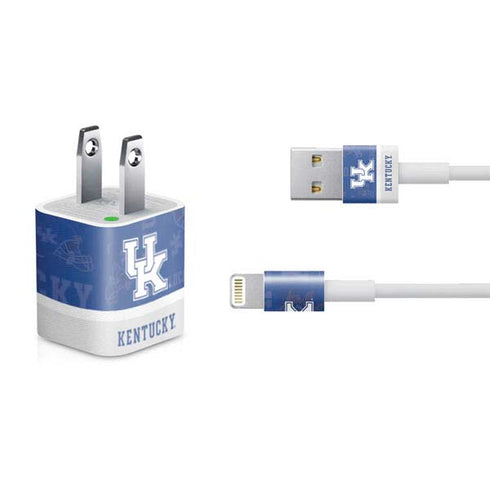 University of Kentucky Jersey Split iPhone Charger (5W USB) Skin