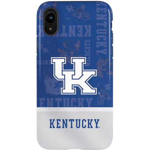 University of Kentucky Jersey Split iPhone XR Pro Case