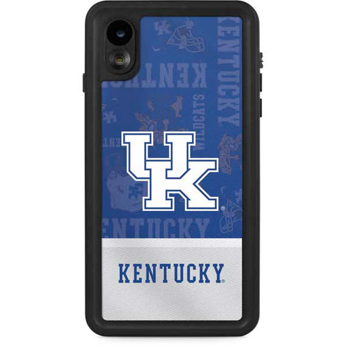 University of Kentucky Jersey Split iPhone XR Waterproof Case