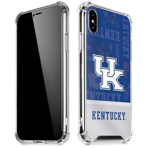 University of Kentucky Jersey Split iPhone XS Max Clear Case