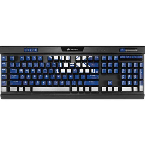 University of Kentucky Jersey Split K95 RGB PLATINUM Mechanical Gaming Keyboard Skin
