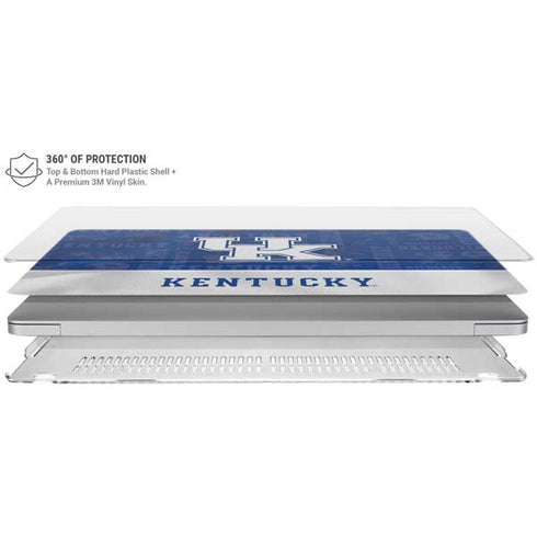 University of Kentucky Jersey Split MacBook Air 15in (2023-2025) Case plus Skin