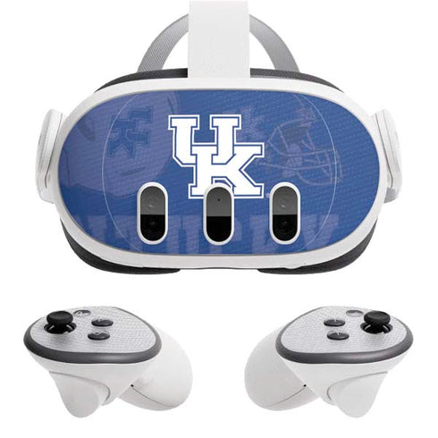 University of Kentucky Jersey Split Meta Quest 3 Skin