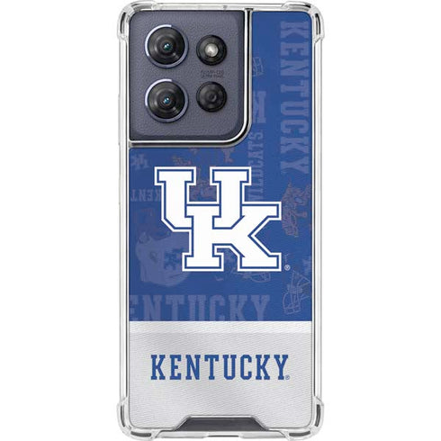 University of Kentucky Jersey Split Moto G 5G (2025) Clear Case