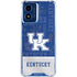 University of Kentucky Jersey Split Moto G 5G (2024) Clear Case