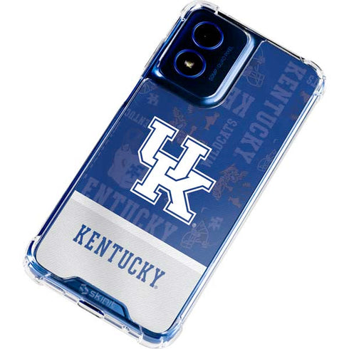 University of Kentucky Jersey Split Moto G 5G (2024) Clear Case