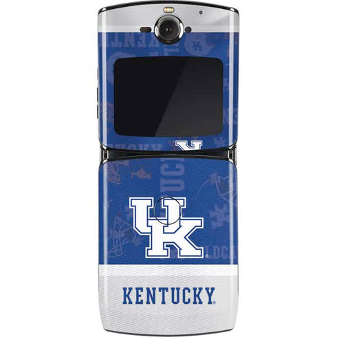 University of Kentucky Jersey Split Motorola RAZR Skin