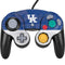 University of Kentucky Jersey Split Nintendo GameCube Controller Skin