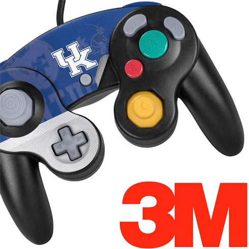 University of Kentucky Jersey Split Nintendo GameCube Controller Skin