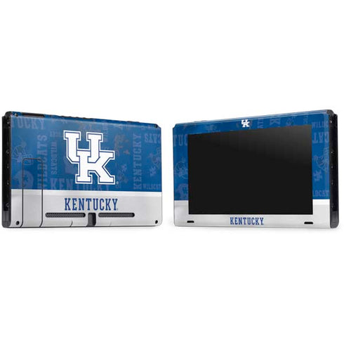 University of Kentucky Jersey Split Nintendo Switch Bundle Skin