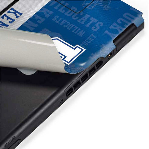 University of Kentucky Jersey Split Nintendo Switch Bundle Skin