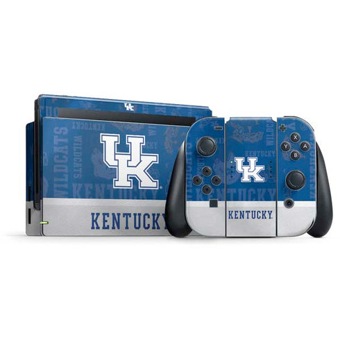 University of Kentucky Jersey Split Nintendo Skins