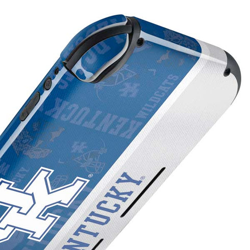 University of Kentucky Jersey Split Nintendo Switch Lite Skin