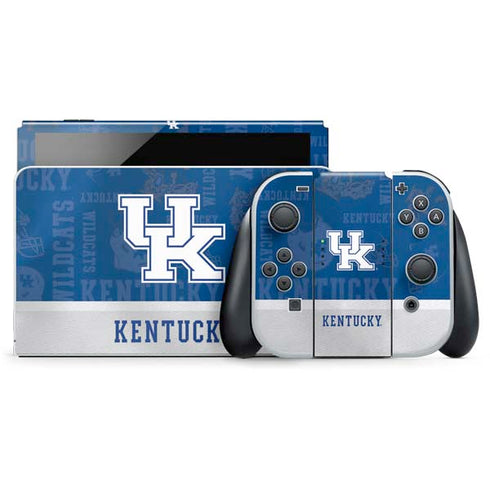 University of Kentucky Jersey Split Nintendo Skins