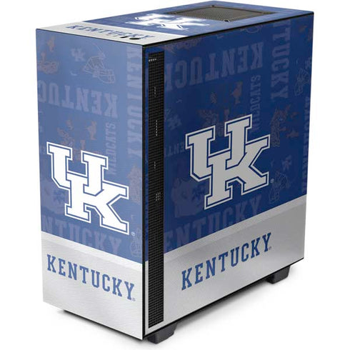 University of Kentucky Jersey Split NZXT H510 Compact ATX Mid-Tower Case Skin