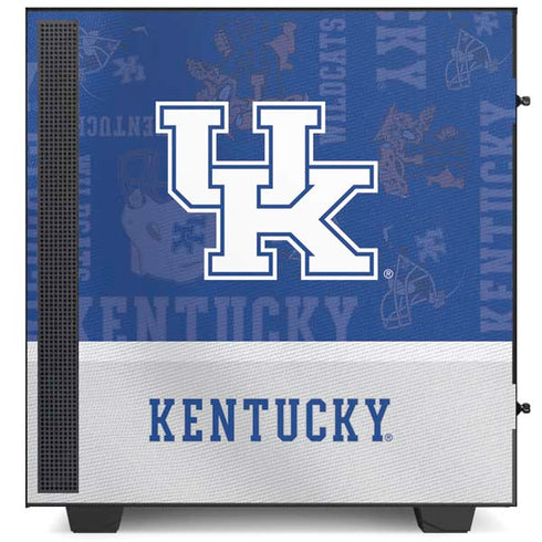 University of Kentucky Jersey Split NZXT H510 Compact ATX Mid-Tower Case Skin