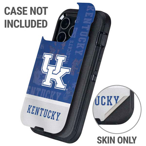 University of Kentucky Jersey Split Otterbox Defender iPhone Skin
