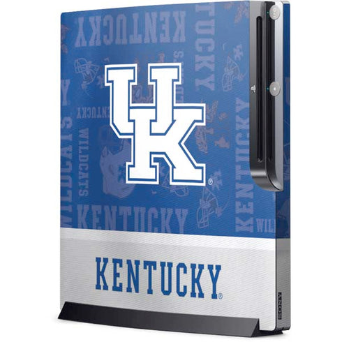 University of Kentucky Jersey Split Playstation 3 & PS3 Slim Skin
