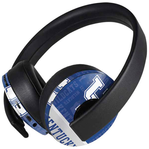 University of Kentucky Jersey Split PlayStation 4 Gold Wireless Headset Skin