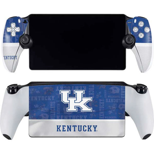 University of Kentucky Jersey Split PlayStation Portal Remote Player Skin