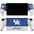 University of Kentucky Jersey Split PlayStation Portal Remote Player Skin