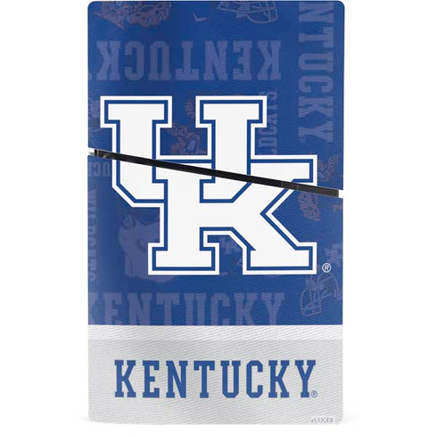 University of Kentucky Jersey Split PS5 Slim Digital Edition Bundle Skin
