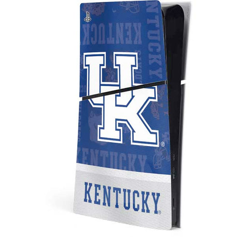 University of Kentucky Jersey Split PS5 Slim Digital Edition Console Skin