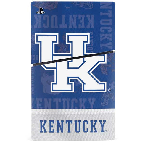 University of Kentucky Jersey Split PS5 Slim Digital Edition Console Skin