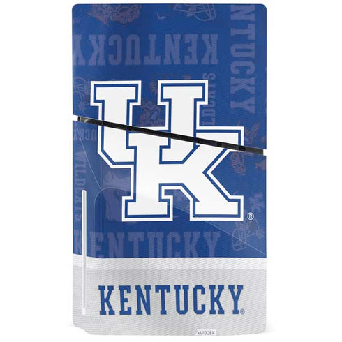 University of Kentucky Jersey Split PS5 Slim Disk Bundle Skin