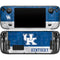 University of Kentucky Jersey Split Steam Deck Handheld Gaming Computer OLED Skin