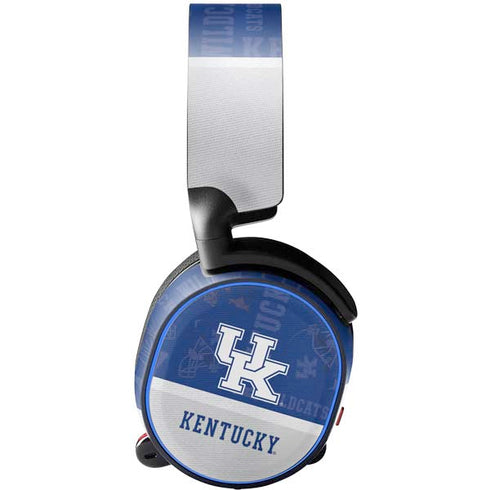 University of Kentucky Jersey Split SteelSeries Arctis 3 Skin