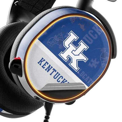 University of Kentucky Jersey Split SteelSeries Arctis 3 Skin