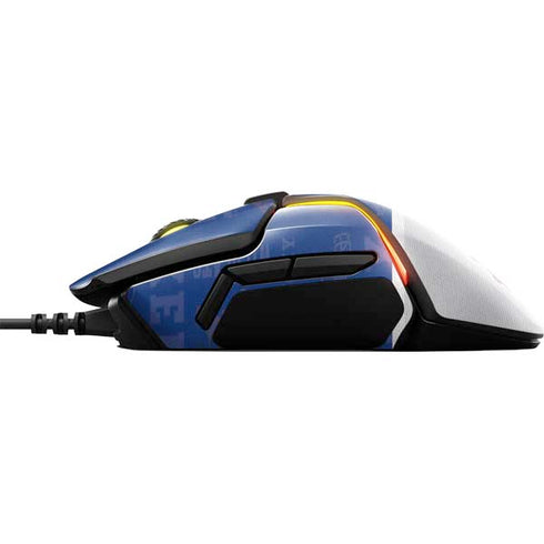 University of Kentucky Jersey Split SteelSeries Rival 600 Gaming Mouse Skin