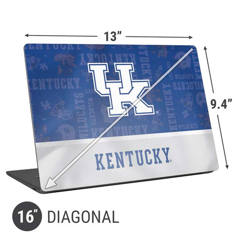 University of Kentucky Jersey Split Universal Laptop 16in (13 x 9.4in) Skin