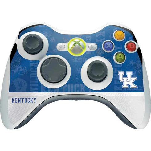 University of Kentucky Jersey Split Xbox 360 Wireless Controller Skin