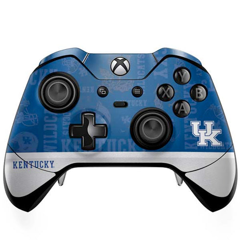 University of Kentucky Jersey Split Xbox One Elite Controller Skin