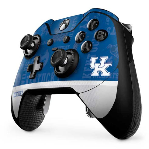 University of Kentucky Jersey Split Xbox One Elite Controller Skin