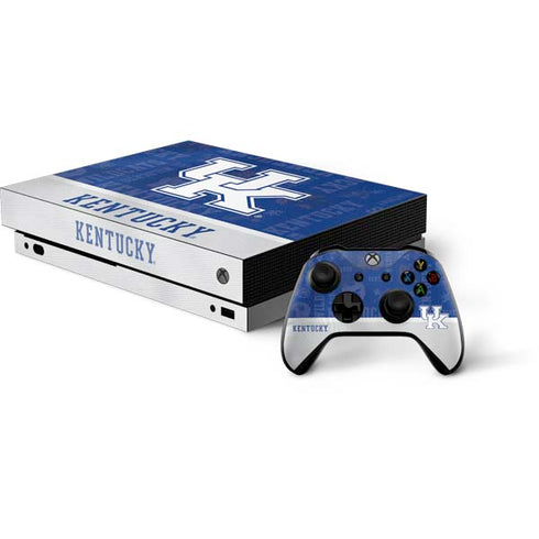 University of Kentucky Jersey Split Xbox One Skins