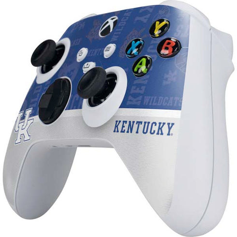 University of Kentucky Jersey Split Xbox Series S Controller Skin