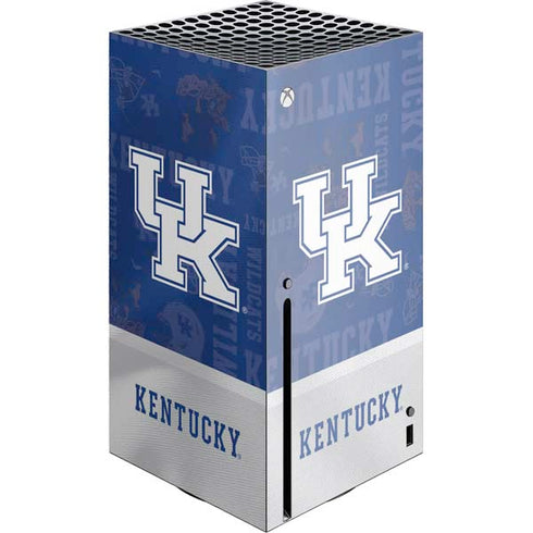 University of Kentucky Jersey Split Xbox Series X Console Skin