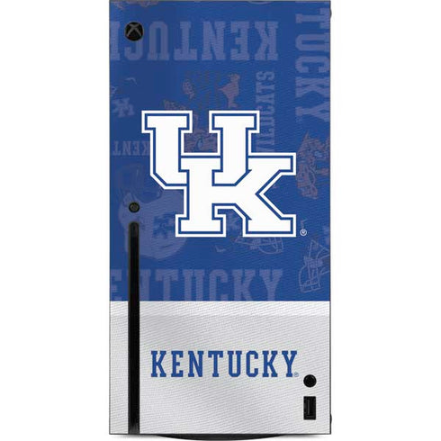 University of Kentucky Jersey Split Xbox Series X Console Skin