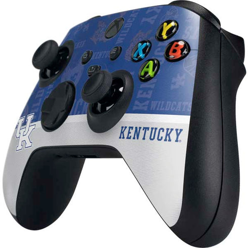 University of Kentucky Jersey Split Xbox Series X Controller Skin