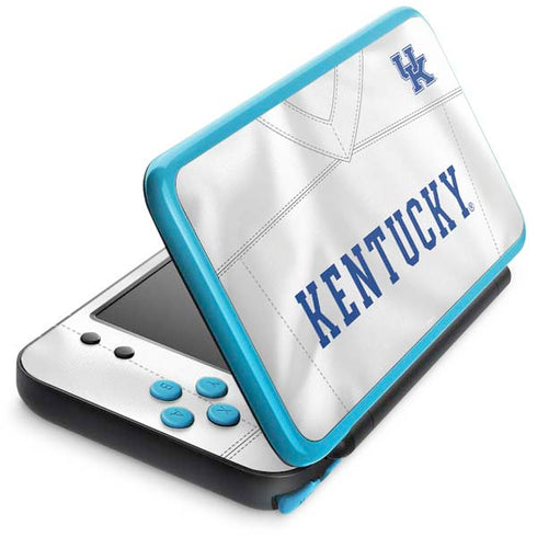 University of Kentucky White Jersey Nintendo 2DS XL (2017) Skin