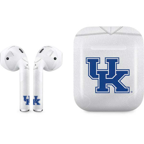 University of Kentucky White Jersey Apple AirPods Skin