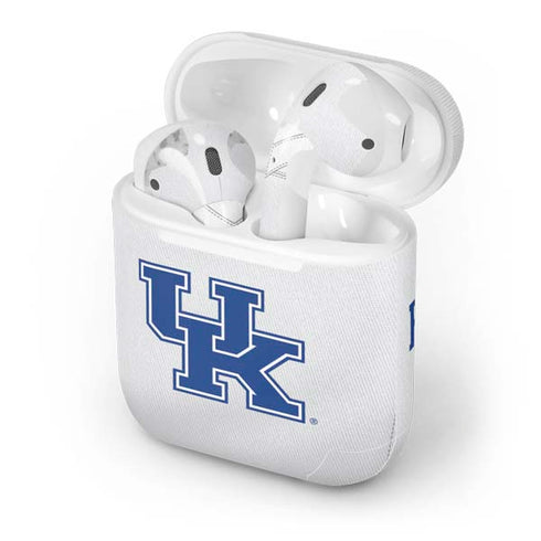 University of Kentucky White Jersey Apple AirPods Skin