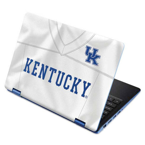 University of Kentucky White Jersey Aspire R11 11.6in Skin
