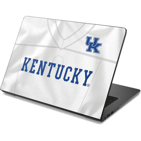 University of Kentucky White Jersey Dell Chromebook Skin
